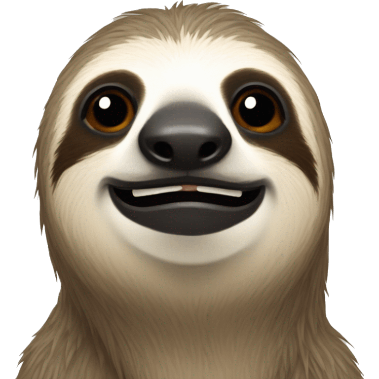 The joys and sorrows of a sloth emoji