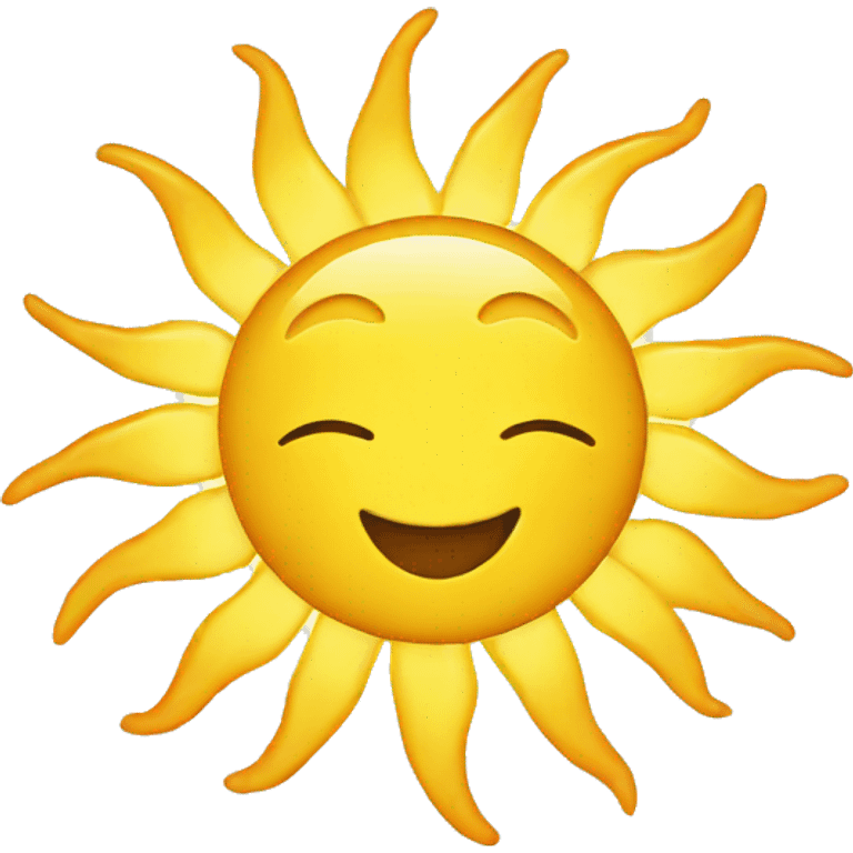 Sun emoji