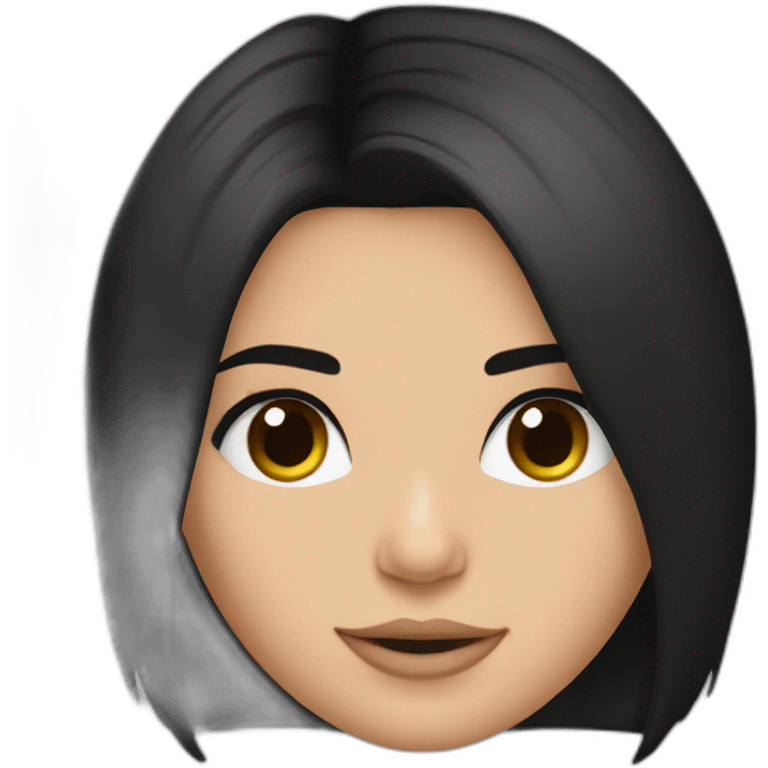 a kendall jenner emoji, msfluentui style emoji