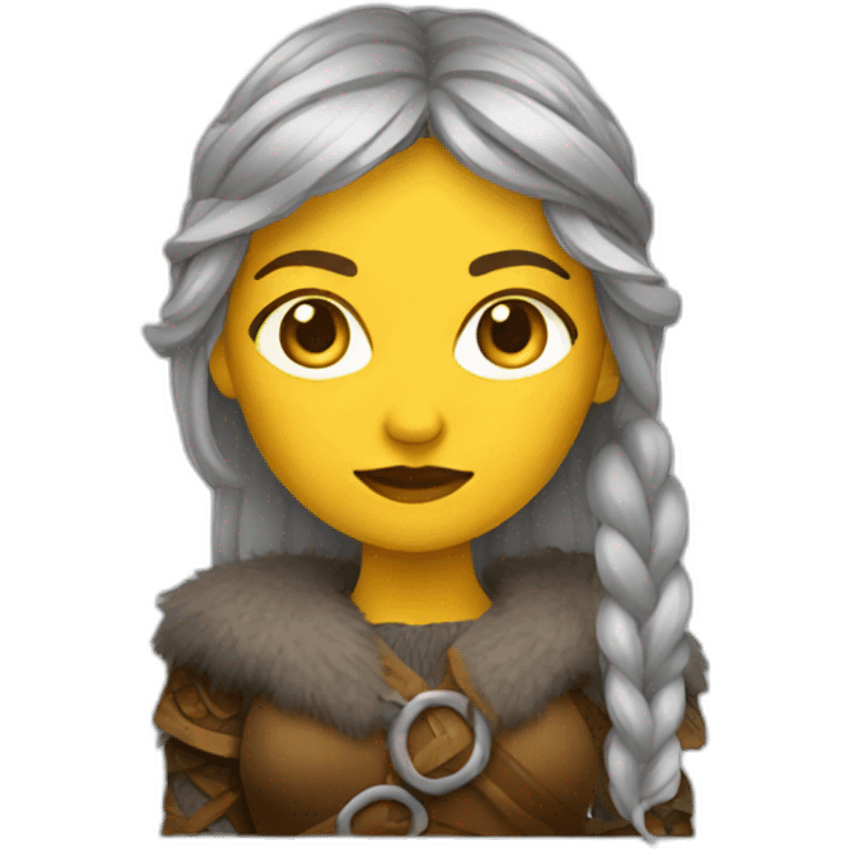 Viking female designer emoji