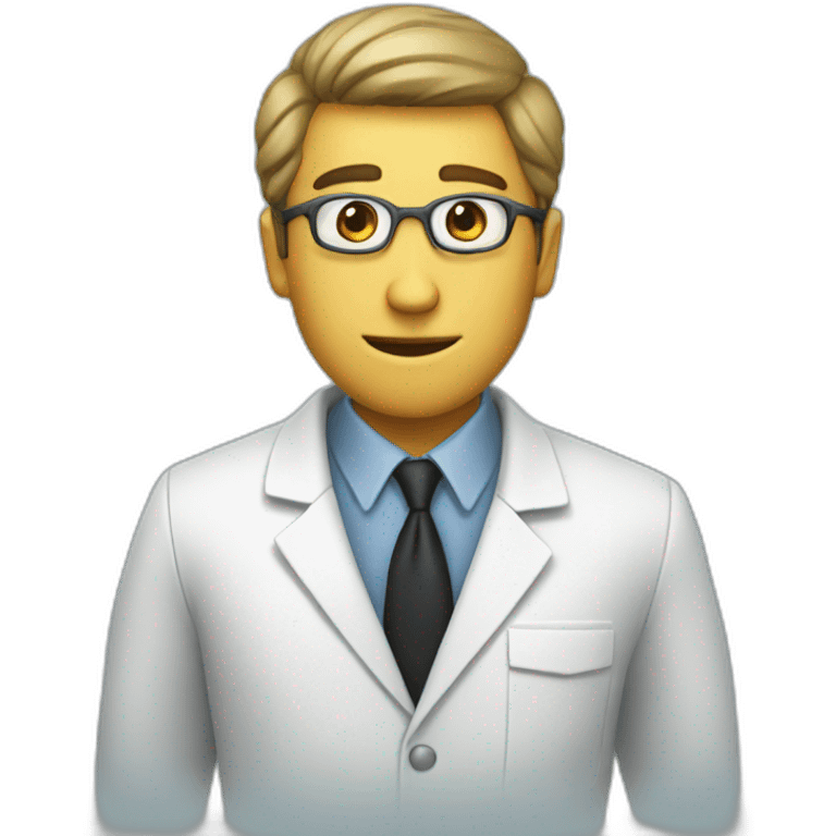 Secret agent at pharmacy emoji