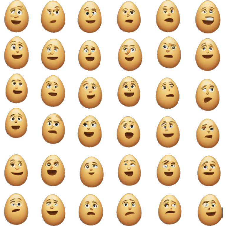 so many eggs  emoji