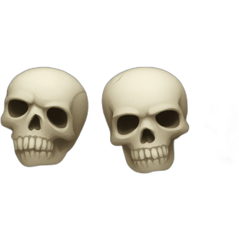 cool badass skull emoji