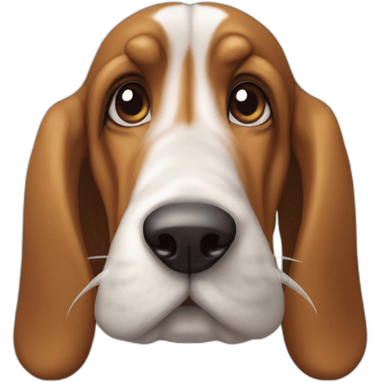 chien basset emoji