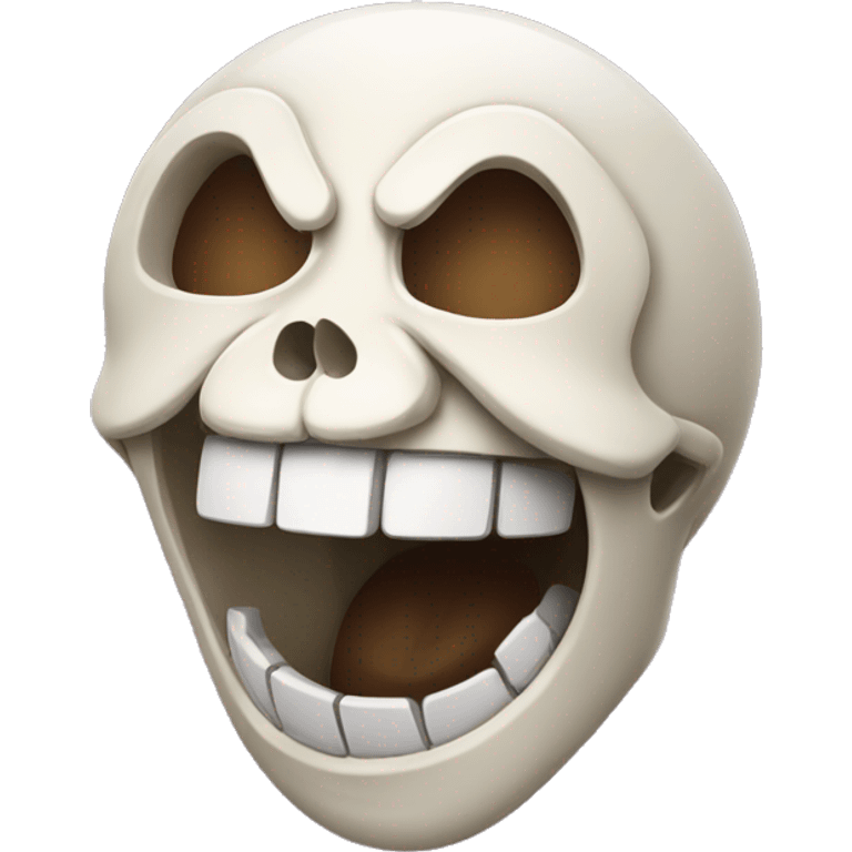 skull laughing  emoji