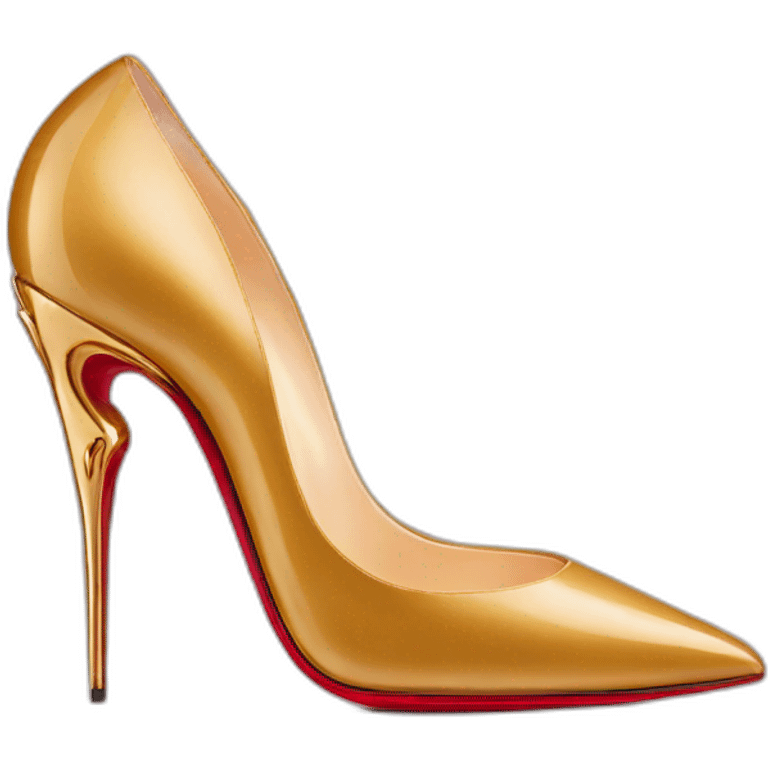 talon christian louboutin emoji