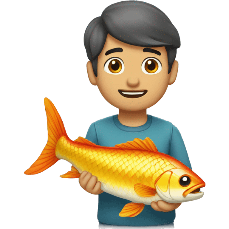 Caballa pescado riendose emoji