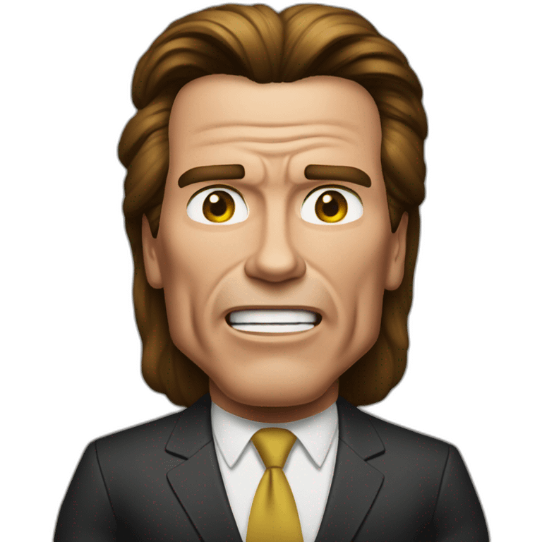 Schwarzenegger unplugged emoji