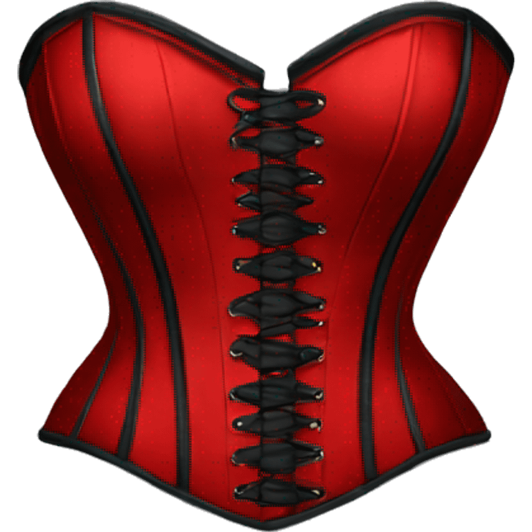 Red corset emoji