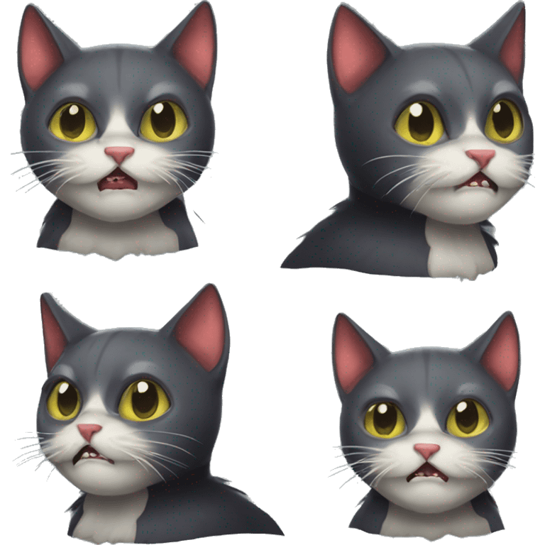 Dracula cat emoji