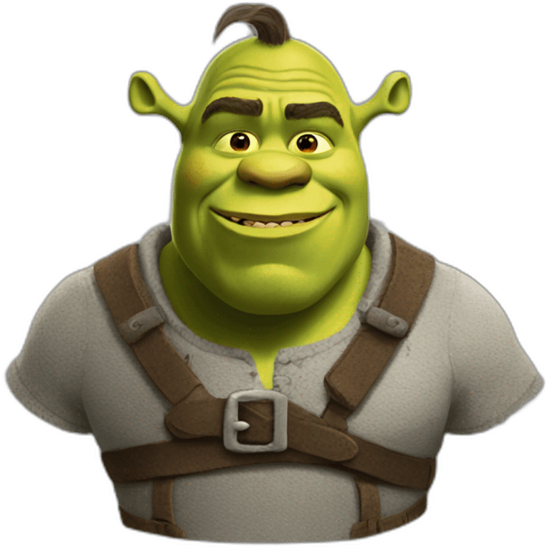 shrek gris emoji