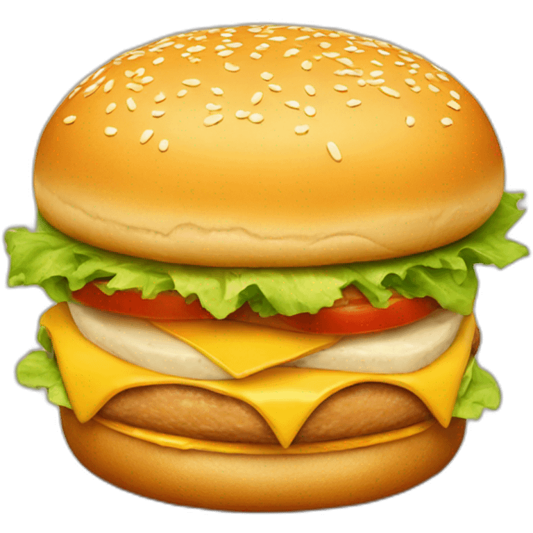 Chiken burger emoji