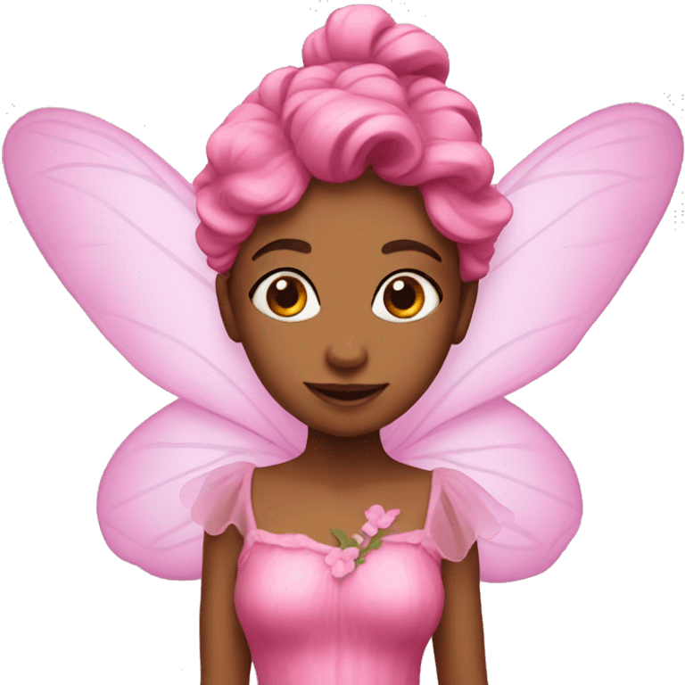 Fairy with Pink dress emoji