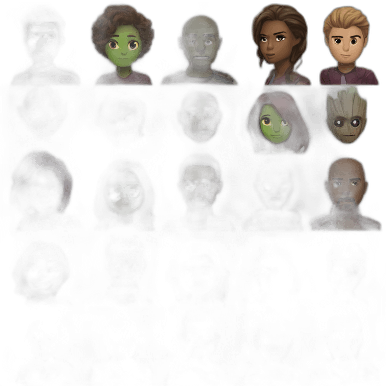 Who meme guardians of the galaxy emoji