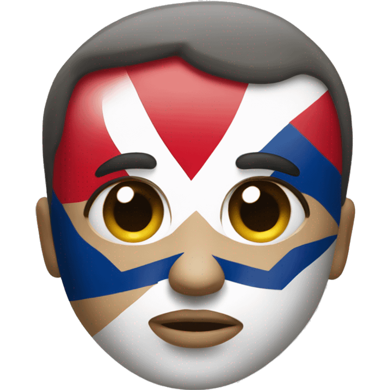 MIX BETWEEN PUERTO RICAN AND MEXICAN FLAG emoji