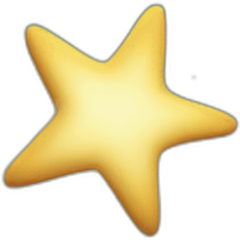 Shooting star emoji