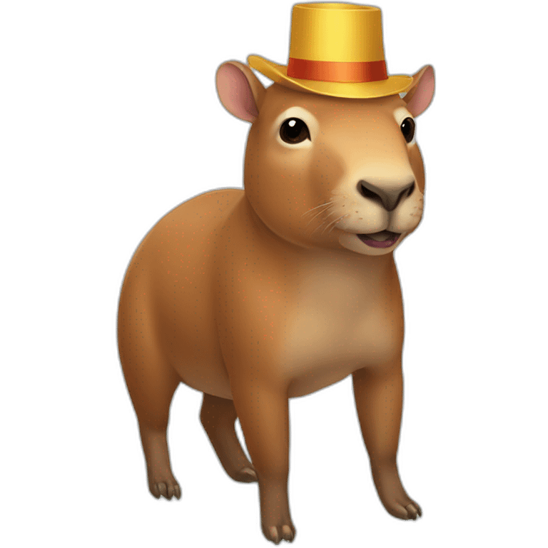 Party Capibara emoji