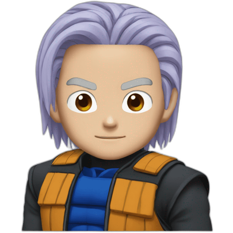 Trunks from dragon Ball emoji