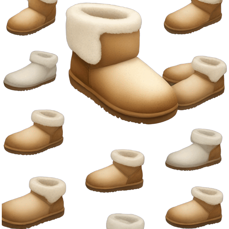 Ugg slippers emoji