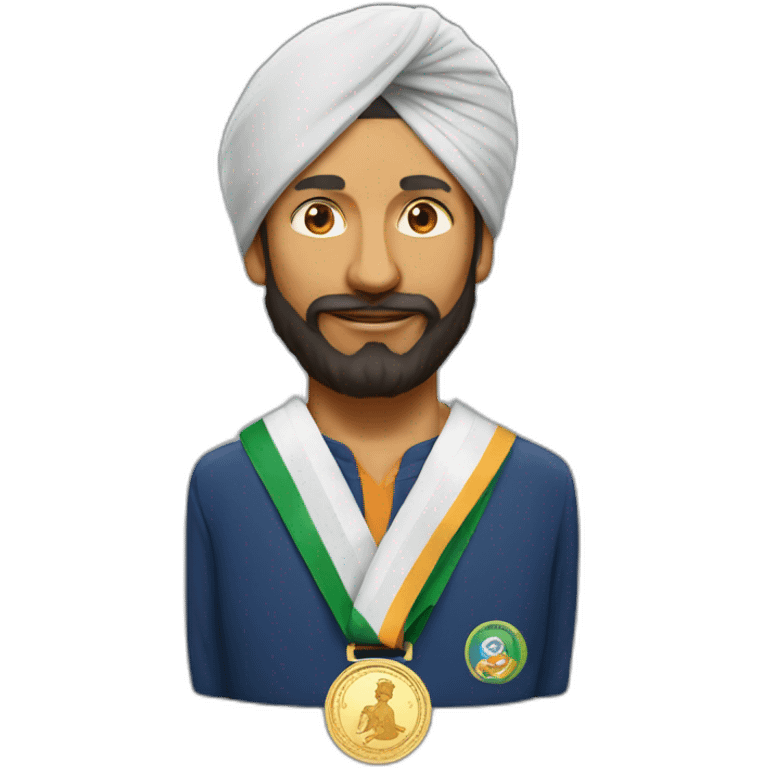 Milkha singh gold medal emoji