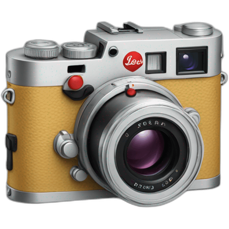 Leica camera emoji