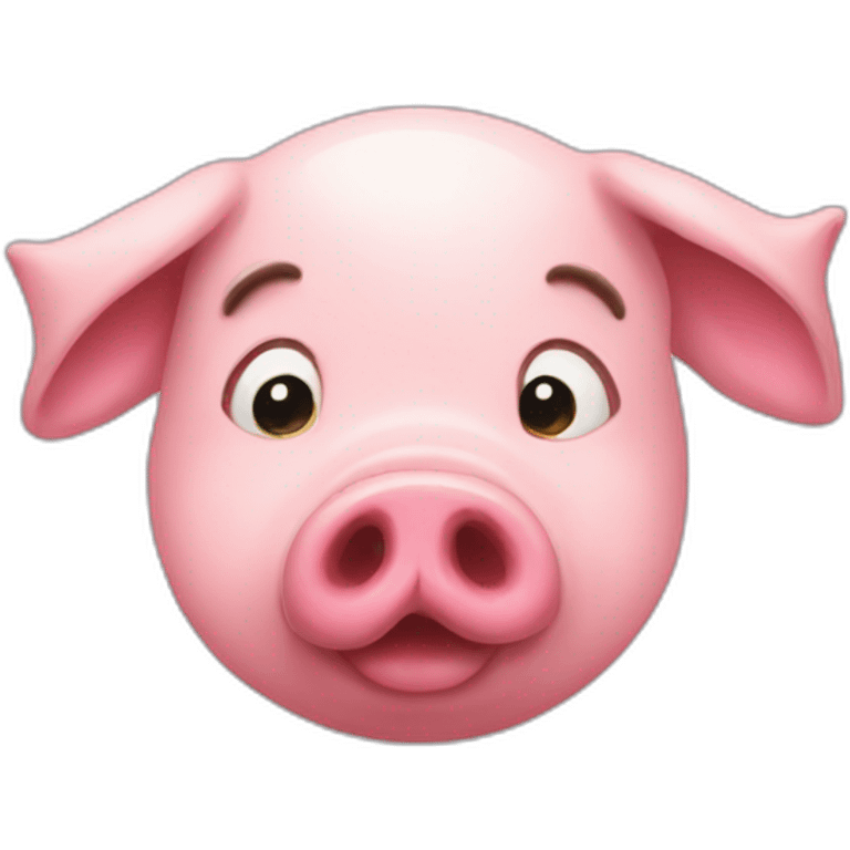 kiss pig emoji