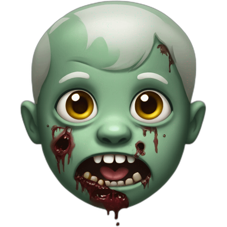 Zombie baby emoji