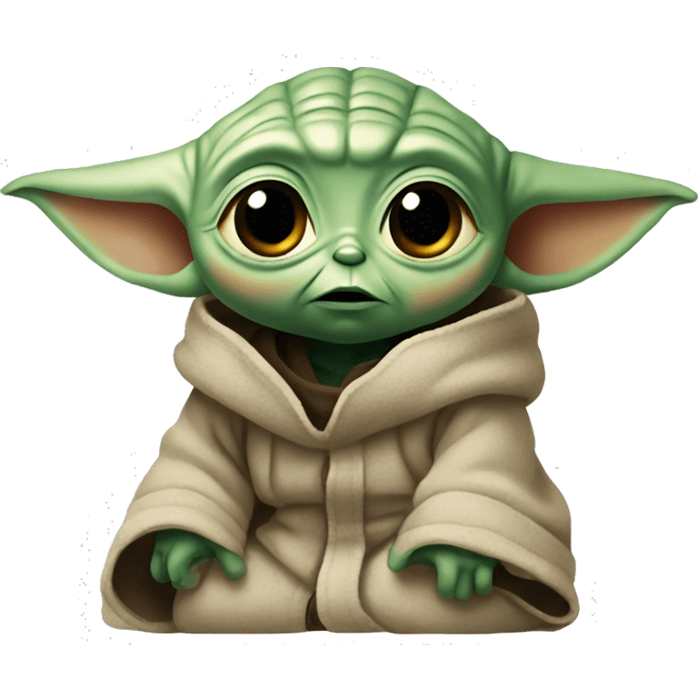 confused baby yoda emoji