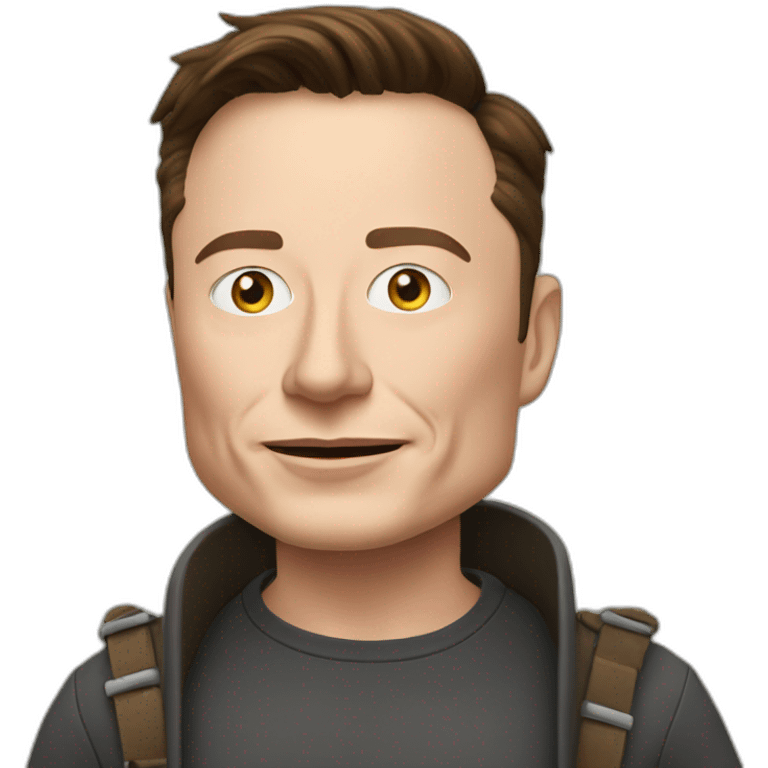 Elon Musk with Tusks emoji