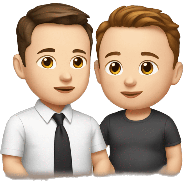 Elon musk + Baby emoji