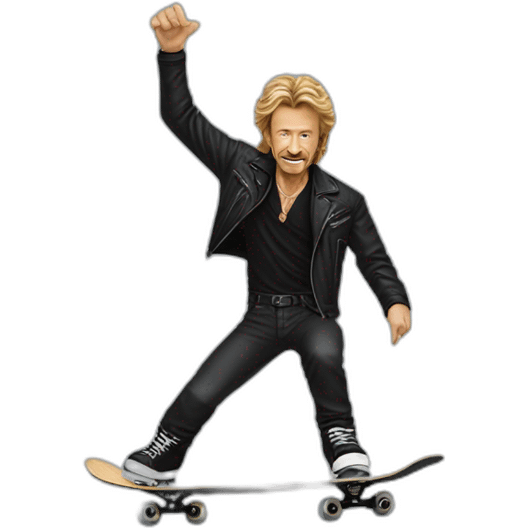 Johnny halliday who skates emoji