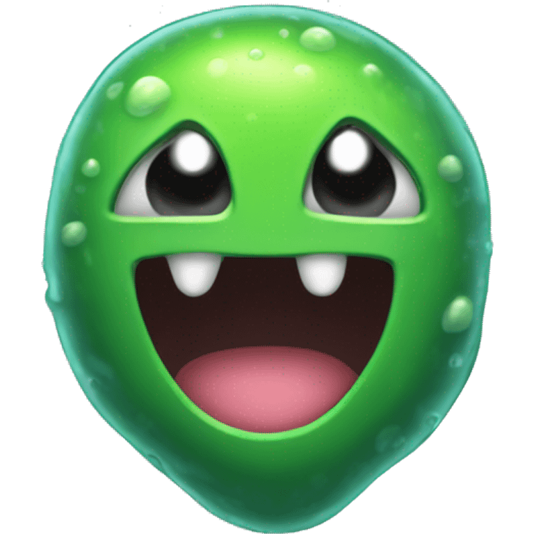 a slime like one from an rpg videogame  emoji