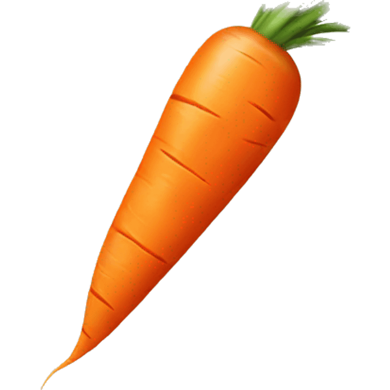 carrot without leaf emoji