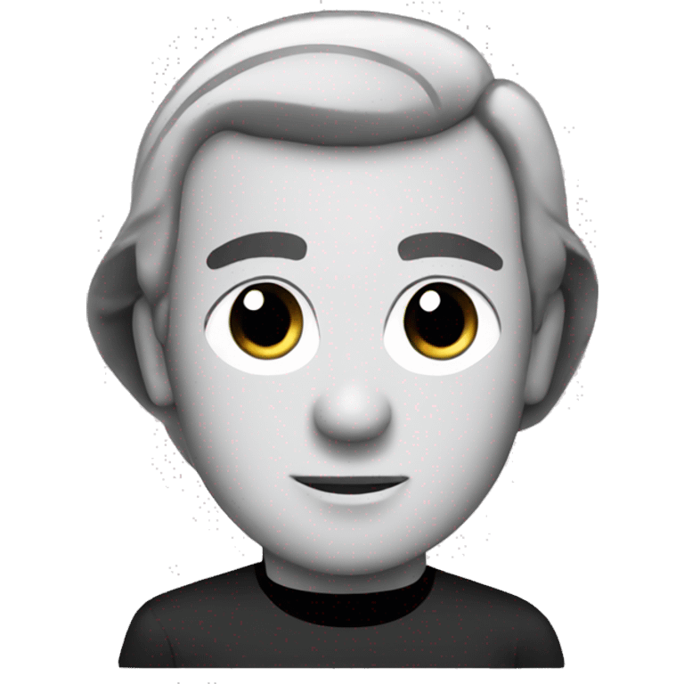 Black and white TV s with Star Trek  emoji