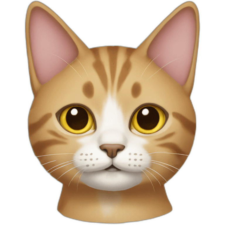 cat-without-ears emoji