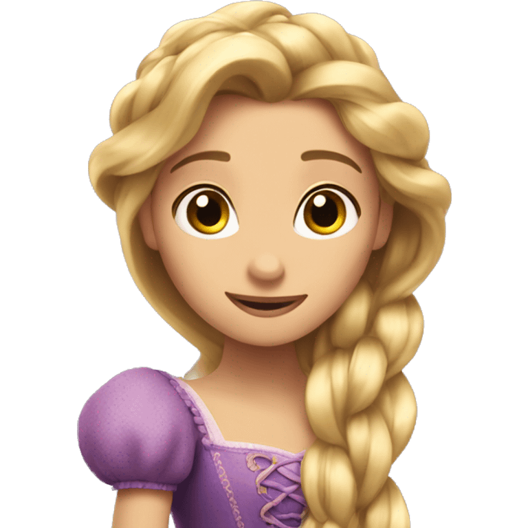 Rapunzel emoji