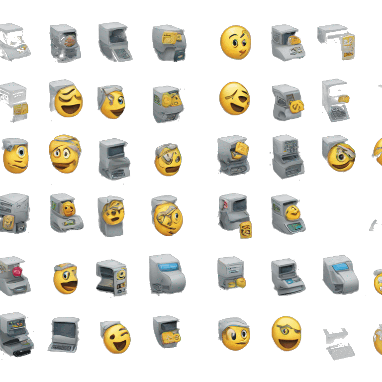 computer trading emoji