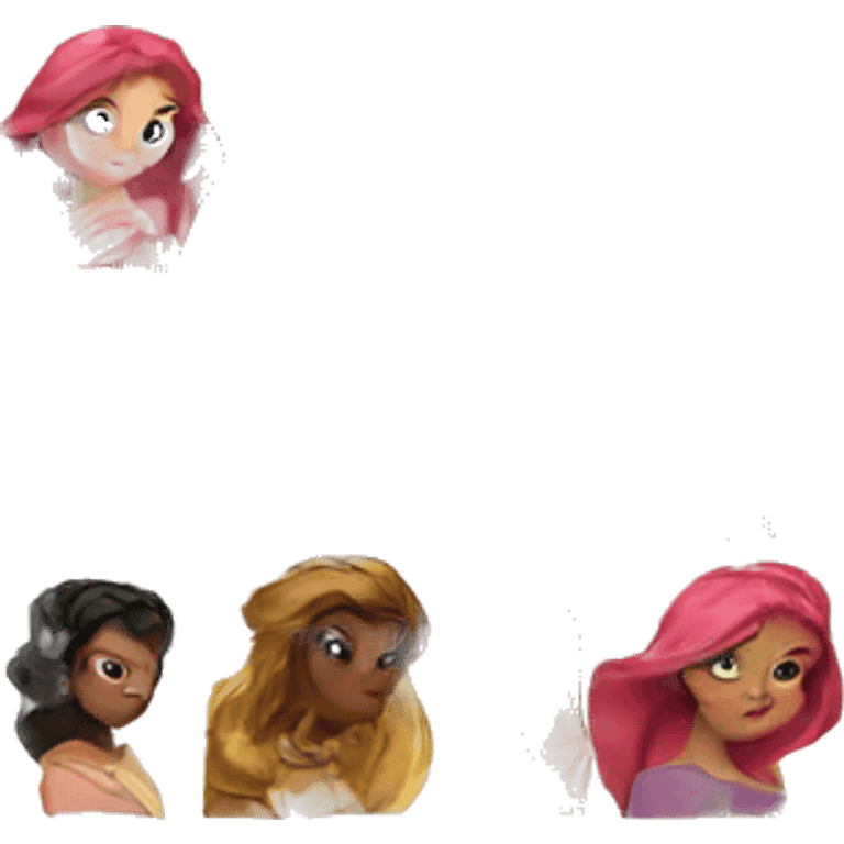 Disney princesses  emoji