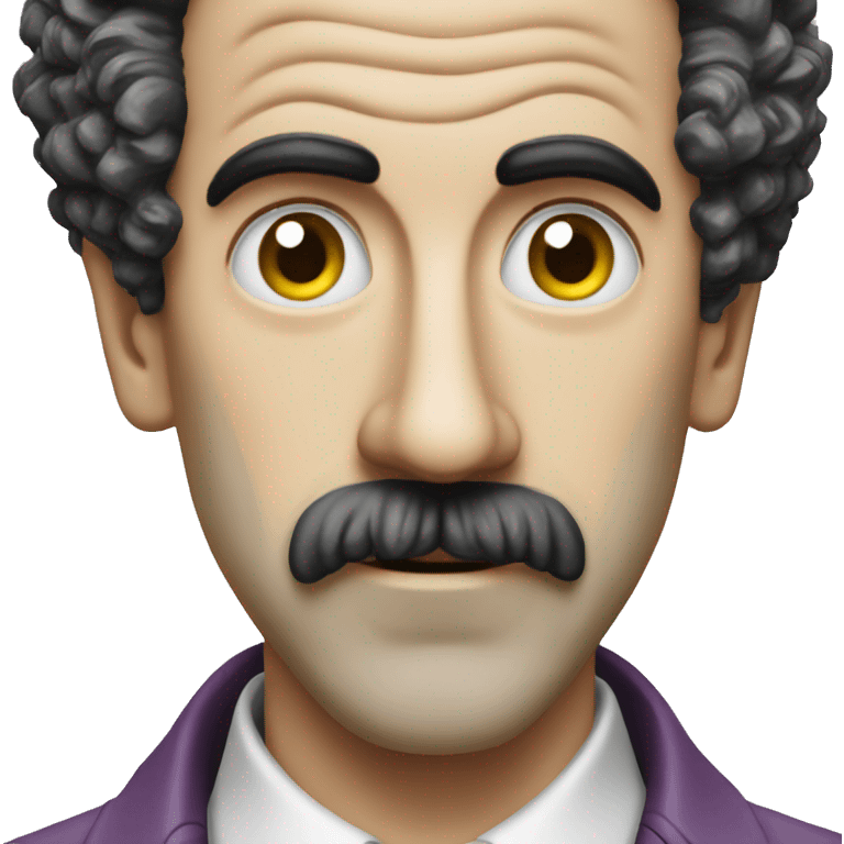 Movie character borat emoji