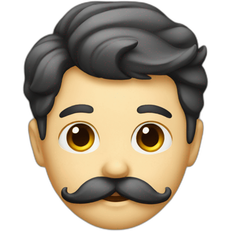 Petite moustache emoji