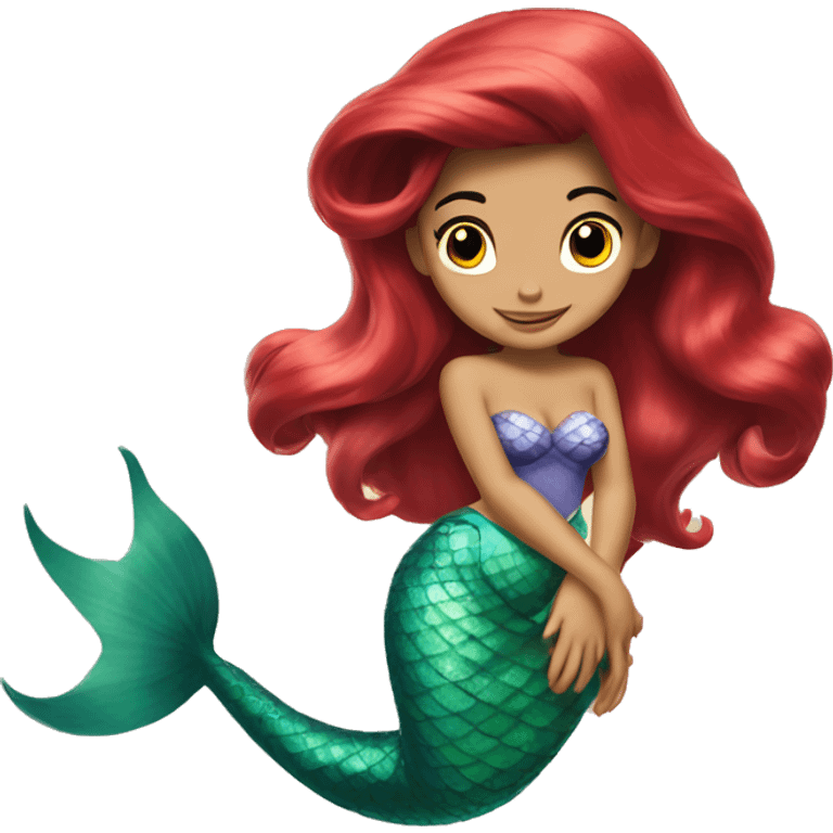 Ariel the Little Mermaid emoji