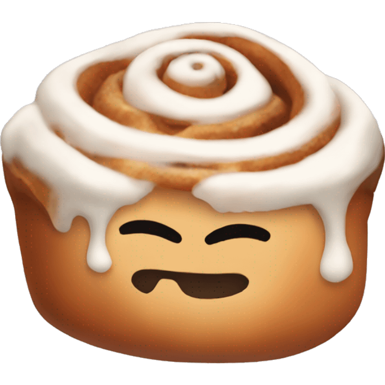 cozy cinnamon roll emoji