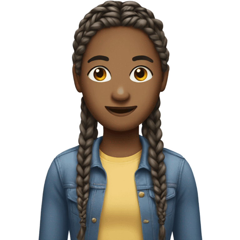 ai with the braids emoji