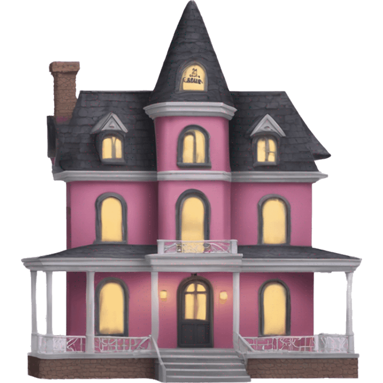 Haunted Barbie manor hotel  emoji