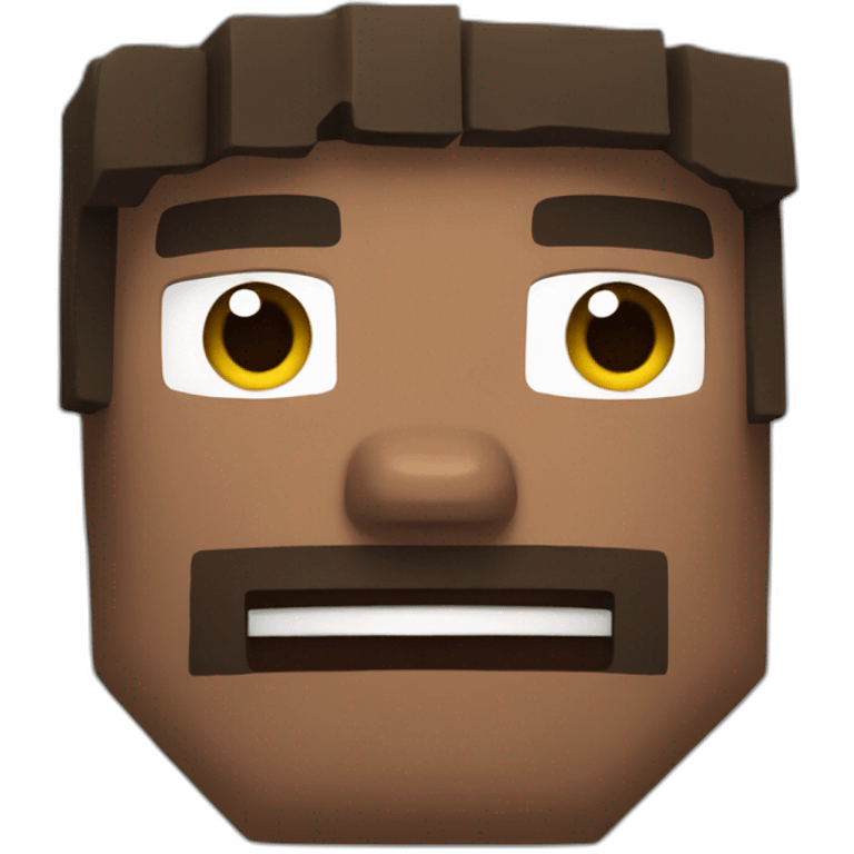 Steve from minecraft emoji