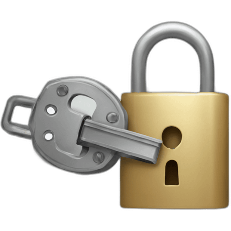 open lock emoji