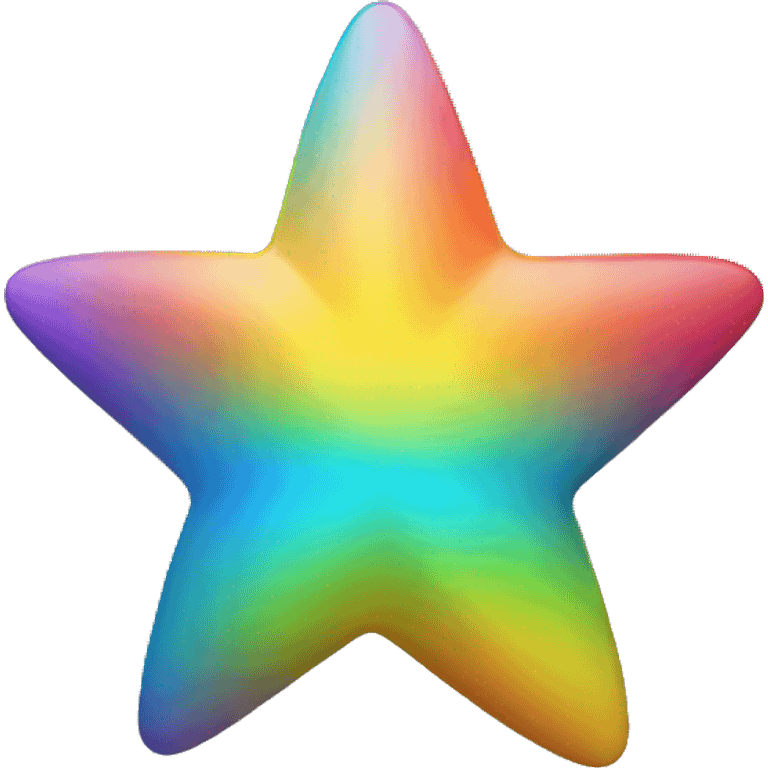 rainbow star emoji