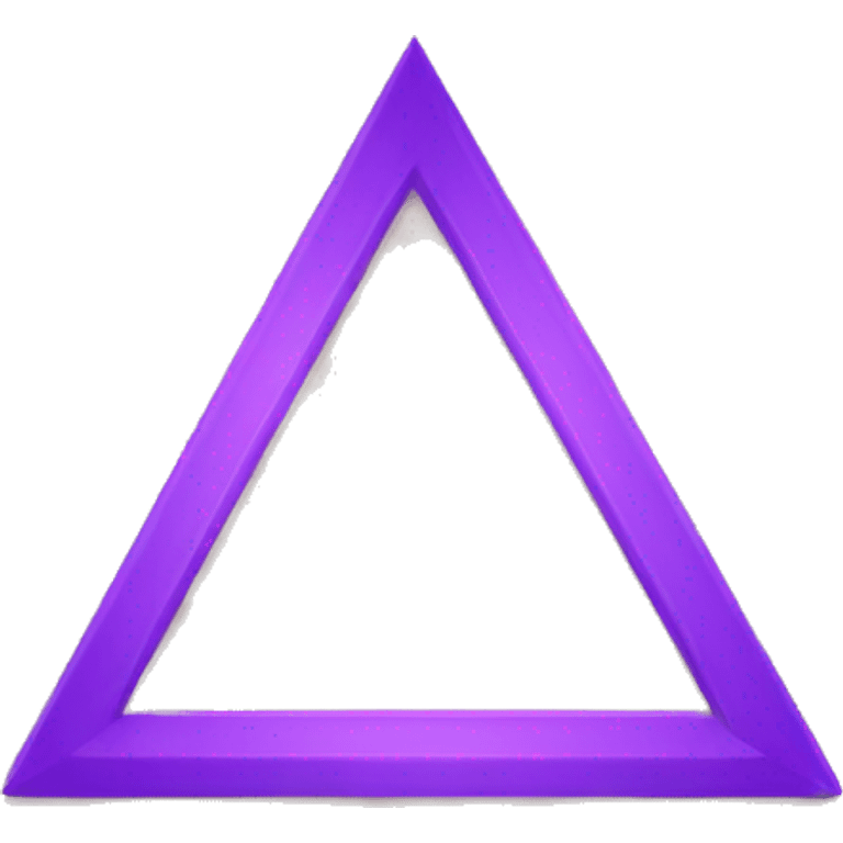 purple triangle emoji