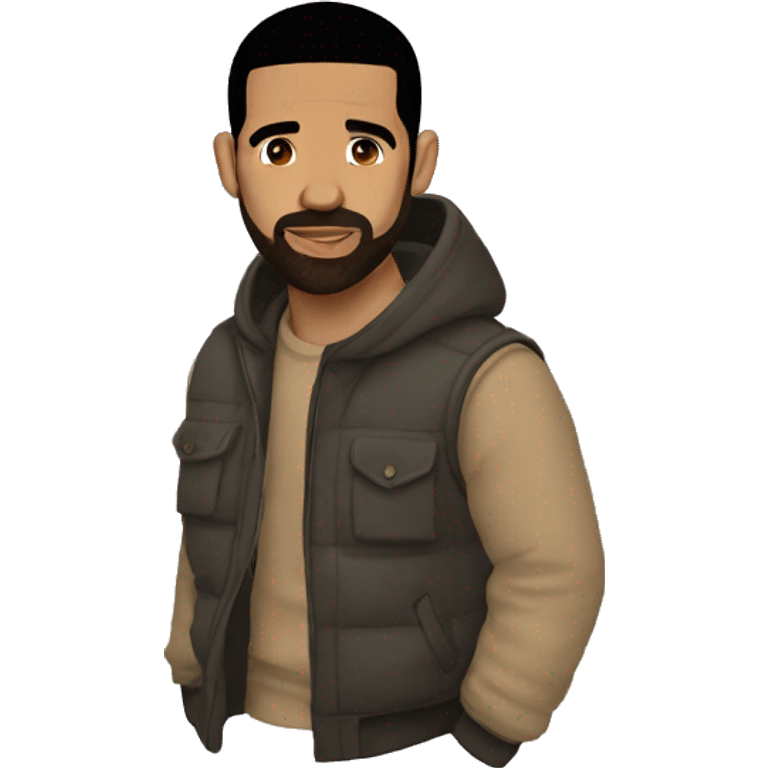 Drake but weird emoji