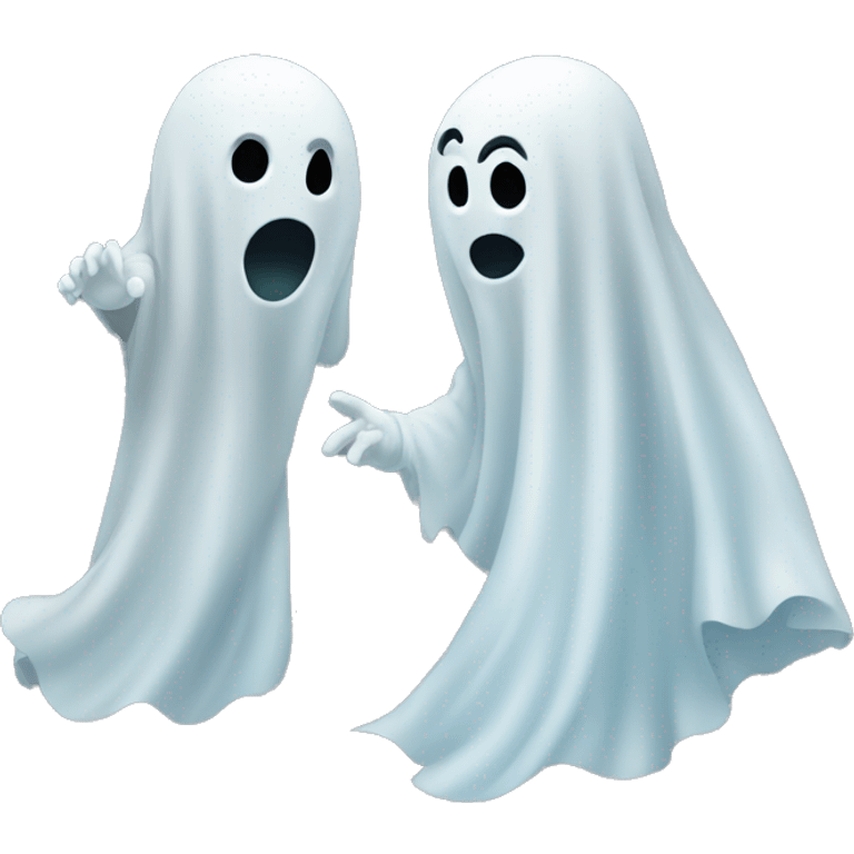 ghost couple arguing emoji